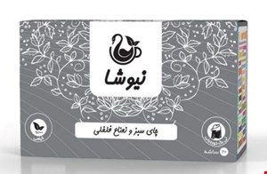 چای سبز و نعنافلفلی